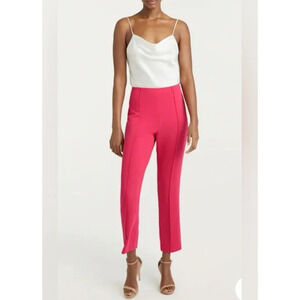 NWT Cinq a Sept Cropped Brianne Pants Women's in Berry Jam Pink Size 4